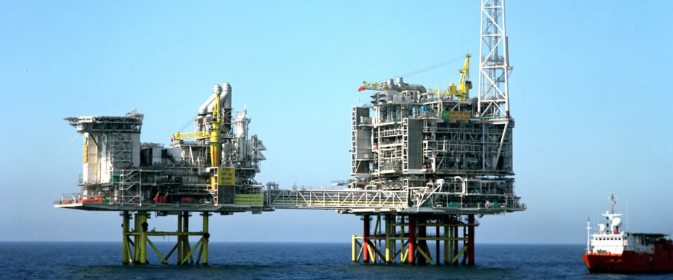 BP ETAP offshore rig